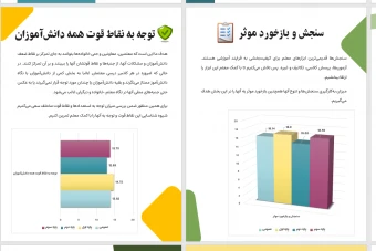 فایل مناسب برای ارائه کارنامه عملکرد