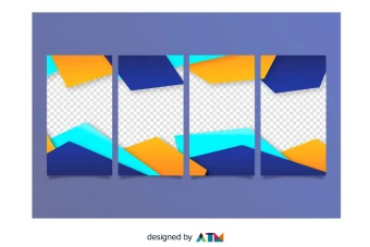 دانلود طرح لایه باز و وکتور بکگراند و پس زمینه و تمپلیت استوری اینستاگرام و سوشال مدیا با رنگ آبی و نارنجی و زرد مناسب برای پیج های فروشگاهی و فروش محصولات