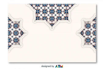 دانلود طرح لایه باز وکتور پس زمینه، بکگراند با طرح ایرانی و اسلامی و فرهنگی