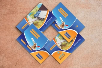 کارت ویزیت آژانس مسافرتی