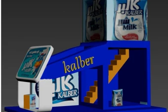 غرفه سه بعدی کالبر