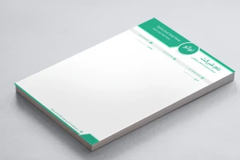 سربرگ اداری لایه‌باز | طراحی حرفه‌ای و مینیمال