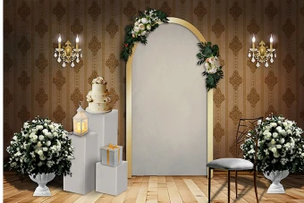 لایه باز پس زمینه با تم سفید-قهوه ای با کیفیت بالا