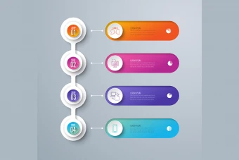 اینفوگرافیک مراحل انجام کار و تحقیقات