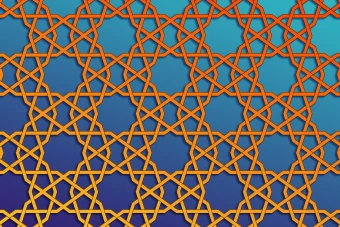 طرح لایه باز گره چینی سنتی