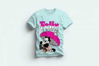 طرح زیبای لایه باز فلیکس(1)-فرمت کورل دراو-مناسب چاپ بر روی تیشرت و...