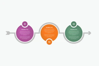 اینفوگرافیک مقایسه و مراحل انجام کار با فرمت ایلاستریتور