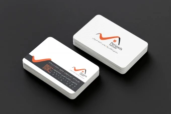 طرح کارت ویزیت لایه باز مشاور املاک