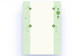 حاشیه سبز گل بوته و تهذیب