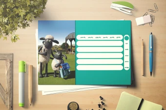 برنامه هفتگی کلاسی بره ناقلا کد 8426