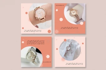 قالب پست اینستاگرام