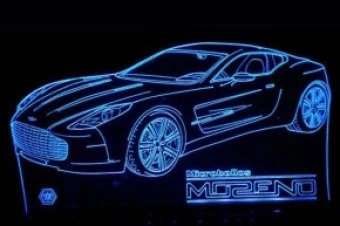 فایل برش لیزری بالبینگ طرح ماشین