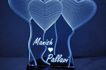 فایل برش لیزر شب خواب طرح عاشقانه