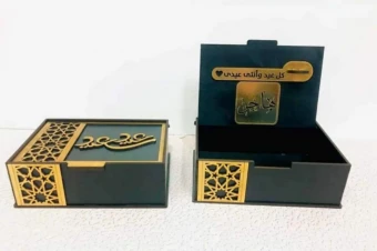 فایل برش لیزری باکس هدیه