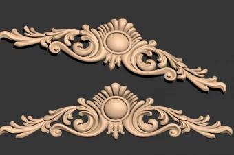 فایل سه بعدی stl، مناسب منبت درب ،نمای رومی سنگ ،کابینت و تزیینات ساختمان