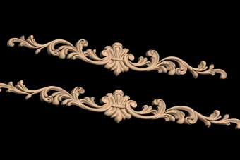 مدل سه بعدی تاج دکوراتیو stl، مناسب نمای ساختمان ،کابینت ممبران،مصنوعات چوبی و تزیینات روی درب چوبی ودیوار ها