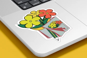 طرح لایه باز خاطره انگیز دهه60، فرمت کورل دراو، مناسب استیکر موبایل وتبلت و چاپ بر روی ماگ و غیره