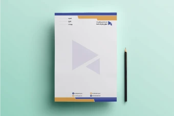 سربرگ اداری لایه باز خام