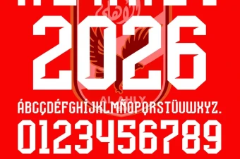 فونت الاهلی 2026/2025