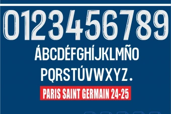 فونت پاریس لیگ قهرمانان 2025/2024
