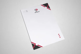 طرح لایه باز سربرگ شرکتی