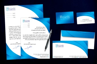 دانلود فایل فتوشاپ ست اداری شرکت تولیدی، تجاری و صنعتی