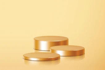 استیج معرفی محصولات برنگ طلایی