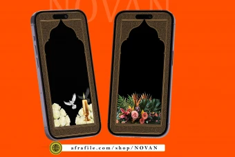 پس زمینه استوری آگهی ترحیم