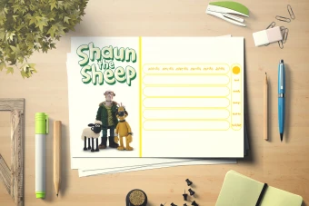 برنامه هفتگی کلاسی مدارس طرح بره ناقلا کد 9714