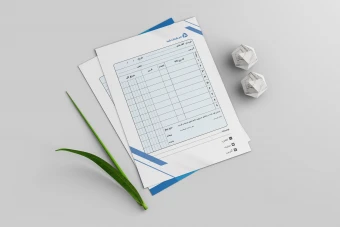 طرح لایه باز فاکتورفروش