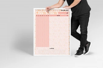 فایل لایه باز ردیاب عادت ها طراحی شده در فتوشاپ