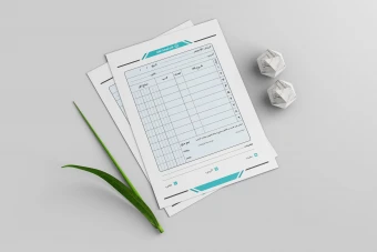 طرح لایه باز فاکتورفروش