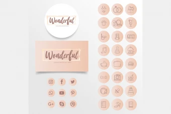 کاور هایلایت اینستاگرام برای پیج برگزاری مراسم عروسی