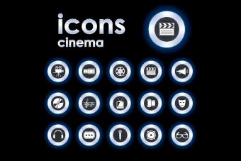 وکتور ست آیکن هایی سینمایی