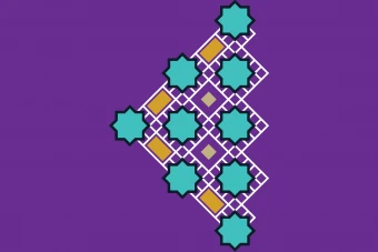 فایل لایه باز الگوی ایرانی اسلامی