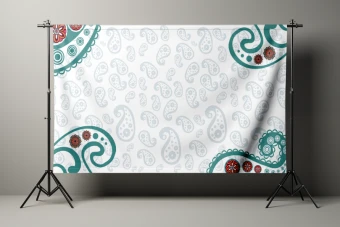 پس زمینه بته جقه لایه باز با کیفیت بالا