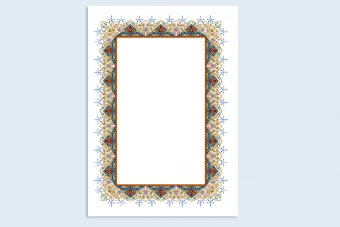 حاشیه تذهیب دار