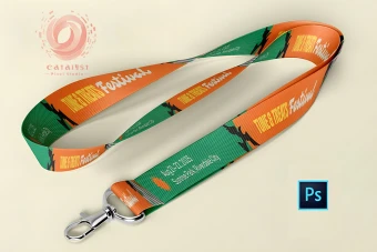 قالب لایه باز بند کارت شناسایی ویژه همایش و رویداد