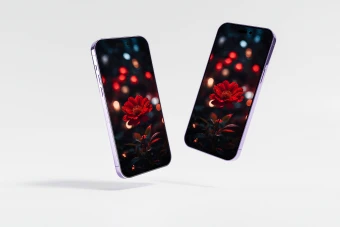 موکاپ پریمیوم لایه باز سه بعدی موبایل استوری اینستاگرام psd