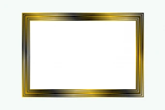 حاشیه و کادر طلایی