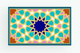 طرح اسلیمی گره چینی