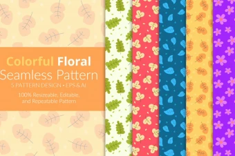 مجموعه ۵پترن رنگی وجذاب