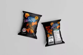 دانلود موکاپ لایه باز بسته بندی چیپس