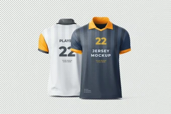 دانلود موکاپ لایه باز تیشرت تیم فوتبال