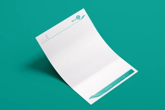 سربرگ شرکتی با طرح خاص