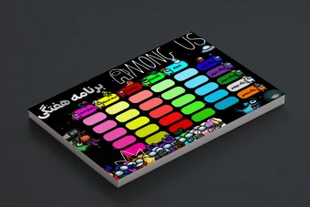 برنامه هفتگی کلاسی طرح بازی among us