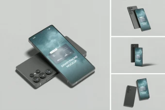 دانلود موکاپ لایه باز گلکسی اس ۲۵ سامسونگ