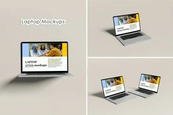 دانلود موکاپ لایه باز لپتاپ