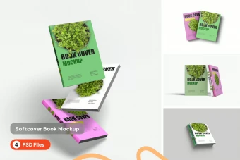 دانلود موکاپ لایه باز جلد کتاب