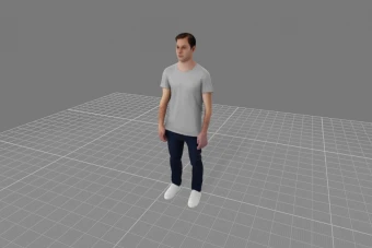 دانلود مدل سه بعدی انسان – دانلود آبجکت انسان